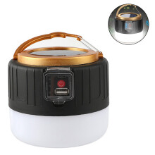 Lanterne de camping LED primée, avec base magnétique et télécommande, idéale pour le travail et les pique-niques.
