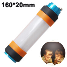 Compagnon de camping rechargeable à LED, étanche, boîtier en alliage d'aluminium, idéal pour la randonnée, la chasse et la pêche, chargement
