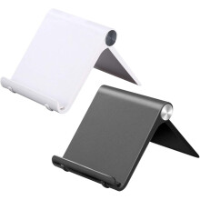 Support de téléphone de bureau réglable multi-angles, support pliable pour téléphone portable, support léger et portable pour tablette,