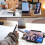 Support de téléphone de bureau réglable multi-angles, support pliable pour téléphone portable, support léger et portable pour tablette, 7
