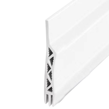 Türdichtung, selbstklebende Schallschutzdichtung, groß, verdickter Silikon-Zugluftstopper für Energieeinsparung, einfache Montage unter der Tür