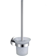 Effiziente Toilettenbürste, spurlos entfernbarer Behälter aus mattiertem Glas für optimale Hygiene und ein ansprechendes Erscheinungsbild in Ihrem