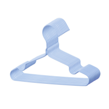 Adorables cintres en plastique mat pour enfants, robustes et antidérapants, peu encombrants, pour vêtements d'enfants, cintres flexibles pour