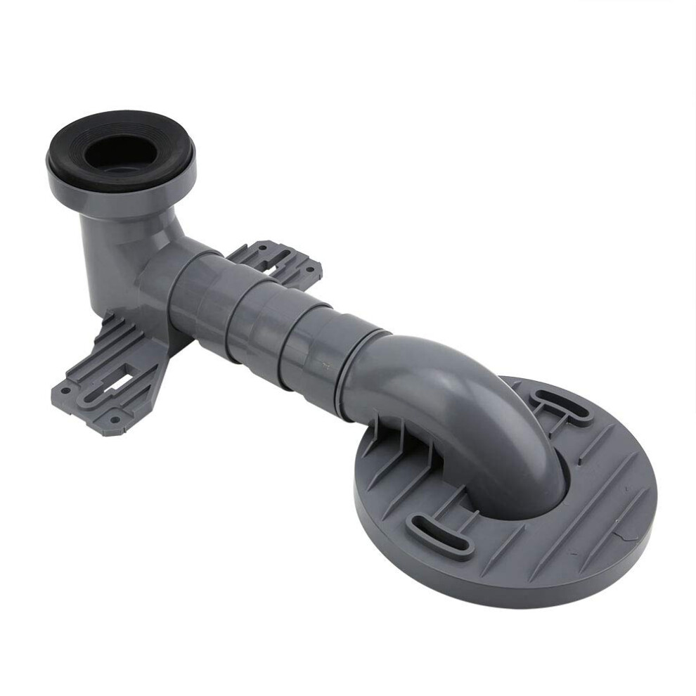 Thick Pp Toilet Drain Pipe Connector With Leakproof Seal, Adjustable For Multitoilet Compatibility 9001264833695