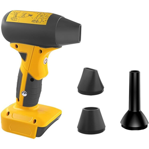 Cordless Leaf Blower with 4 Speed Settings and Compact Air Duster for Dewalt 20V Battery 2