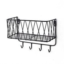 Alsidig rustfri stålorganisator, brusekabinesæt med stærk bæreevne til soveværelse, stue, kontor, ikke-destruktiv installation med