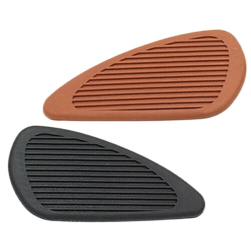 Motorcycle Tank Pad, NonSlip Joint Tank Protector for Most Models, Brown