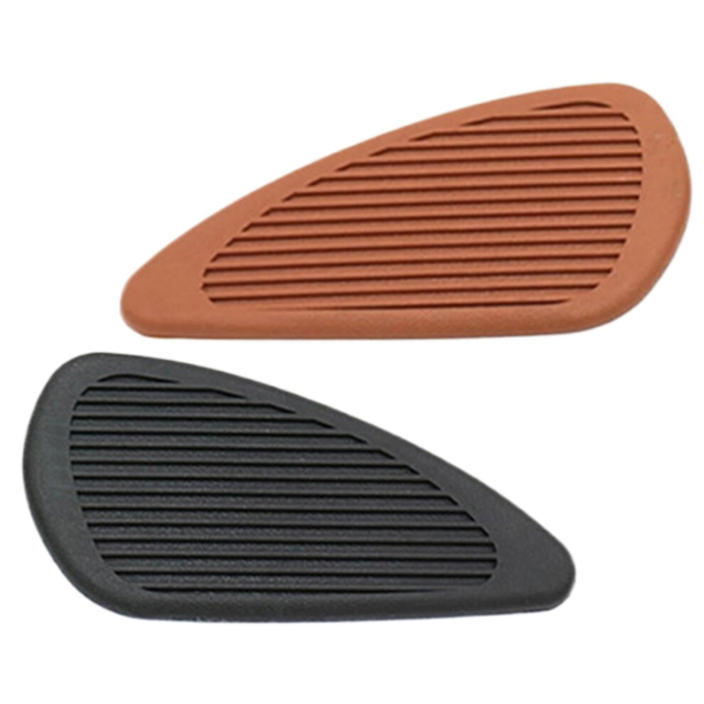 Motorcycle Tank Pad, Nonslip Joint Tank Protector For Most Models, Brown 9119770636874