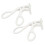 2 Stück Wimpernzange, Präzisions-Curl-Kontrolle, 10