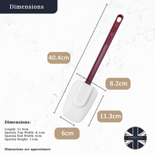 16" Professional Silicone Spoonula – Ultra High-Heat 260C 2