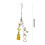 Vibrant Animal Bead Keyring Phone Strap Quick Release-Pink 4