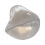 Chic Resin Cocktail Ring Featuring Iridescents-Pearl white 1