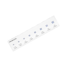 Rhinestones Measuring Ruler Jewelry Sizing Tool-Square drill