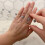 Rhinestones Measuring Ruler Jewelry Sizing Tool-Square drill 7