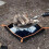 Camping Fireproof Mat with Hanging Loop DoubleSided Silicone Foldable (50x60cm) Black 3