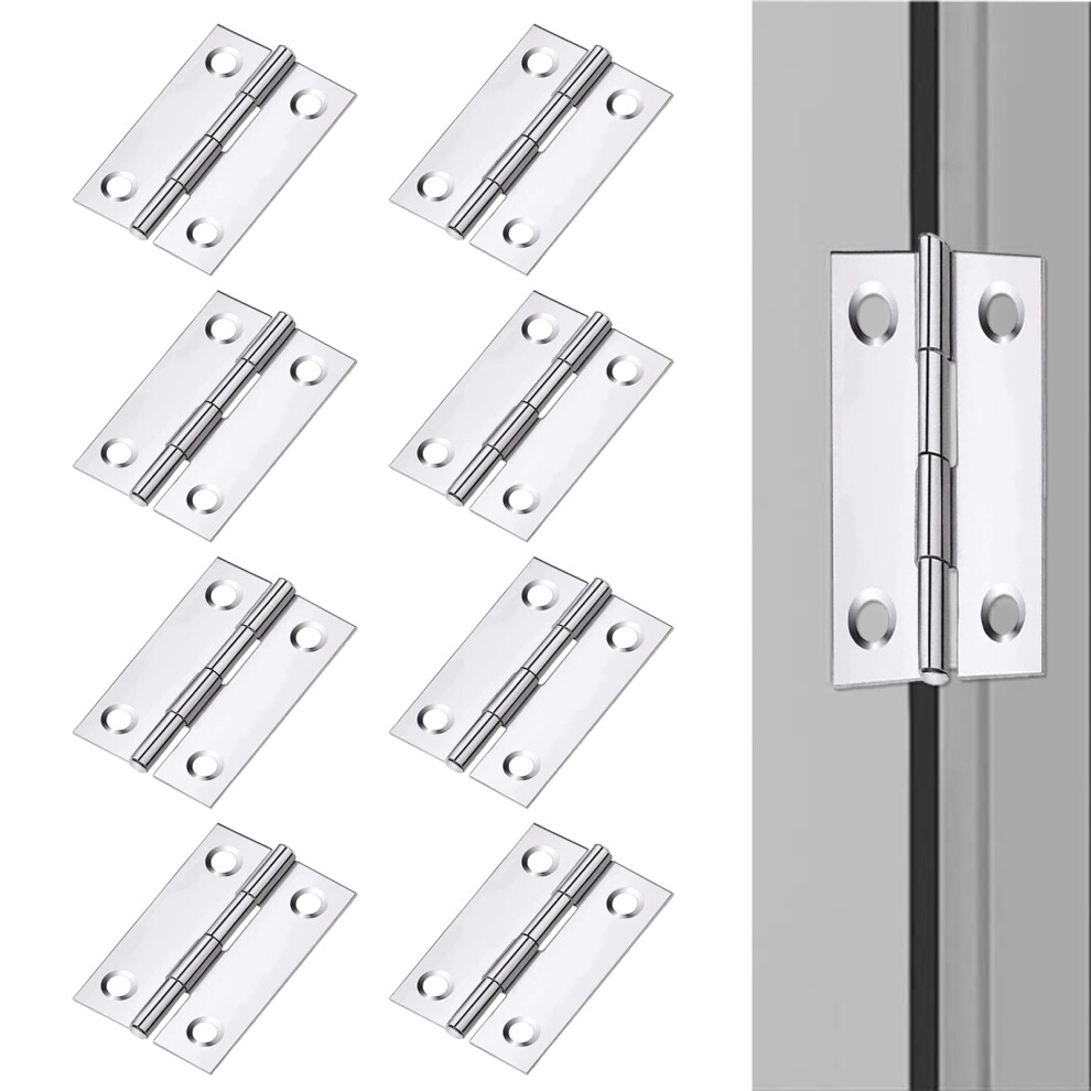 Smooth Sliding Bearing Hinge 360 Rotation, Easy To Install Stainless Steel Cabinet Hinges For Quiet Operation, Corrosion Resistant Hardware For 9554910095133
