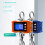 Digital Industrial Hanging Scale 1000kg Capacity LCD-Blue 7