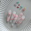 Silicone Templates Create Dimensional Nail Art-Ballet dress 6
