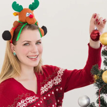 Pinces à cheveux polyvalentes sur le thème de Noël, détails complexes et charmants motifs de dessins animés pour les réunions de famille