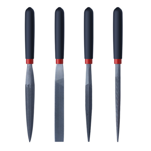 4Pcs Metal Needle File Set Mini Hand Metal Needle File Set