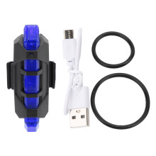 Blinkendes Sicherheitsfahrradlicht, einfach zu installieren, Rücklicht, USB-wiederaufladbar, stoßfest, LED-Fahrradlampe, wasserdichter