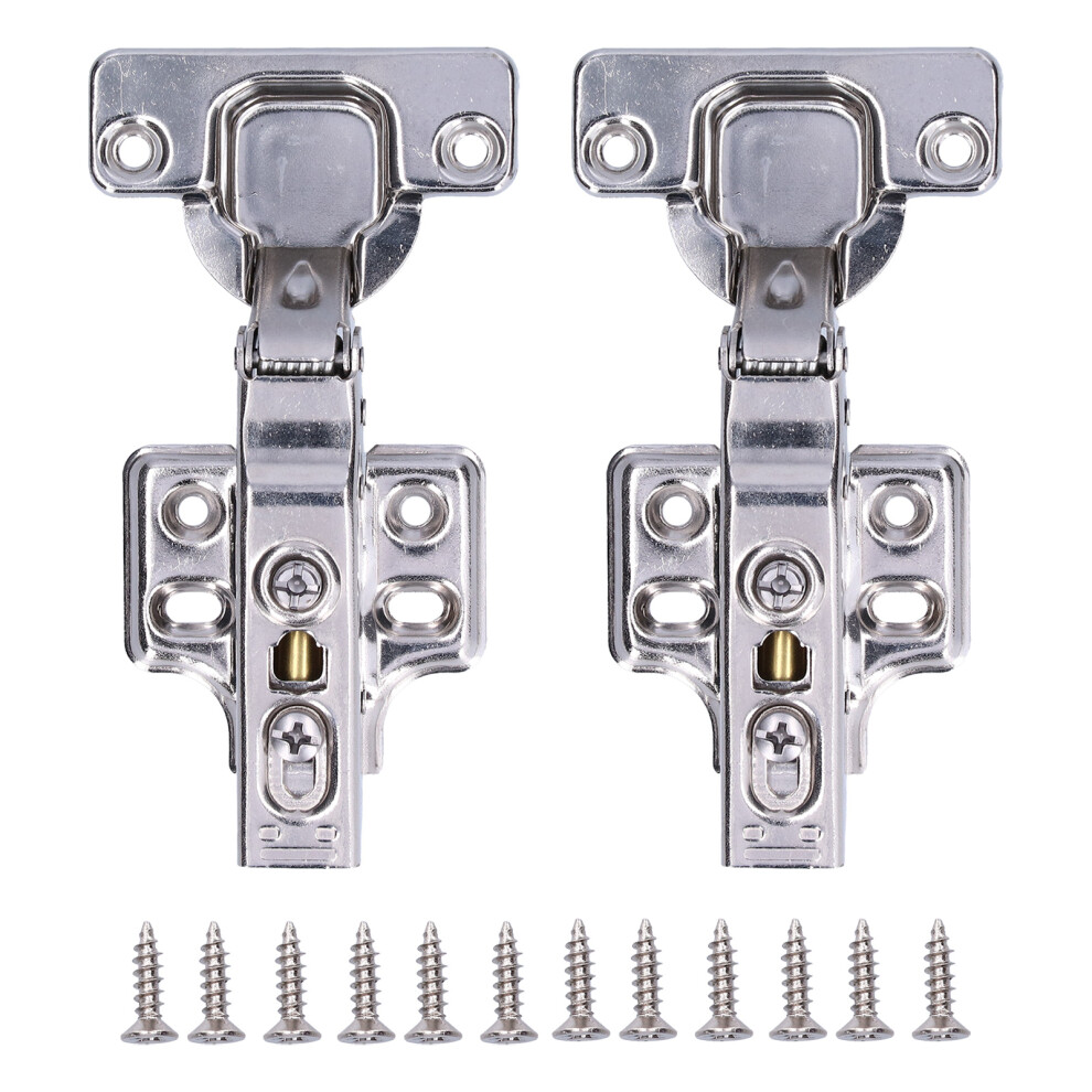 Stylish Full Overlay Hinges, Designed For Frameless Cabinets, Soft Closing Mechanism For Quieter Operation, Quick Alignment And Installation, Perfect 9554910099766