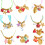Stylish Adjustable Beach Necklace Weaving Rope Chain-6 7
