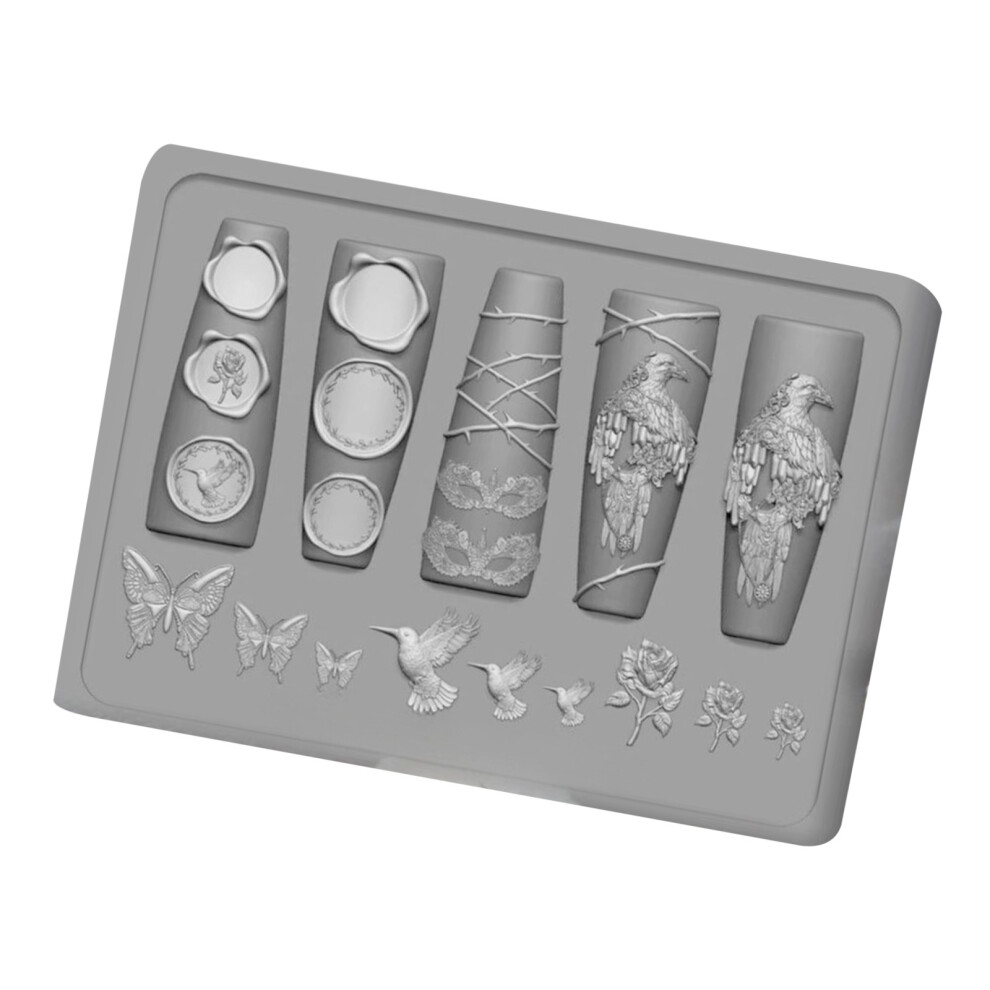 Multipurpose Sturdy Silicone Mould Accessory for Crafting Hawks