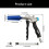 High Power Air Blow Guns Set with Adjustable Airflows Extended 3