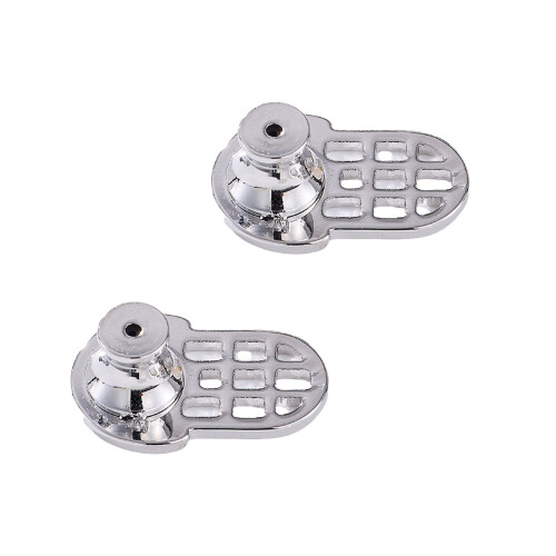 Secure Locking Earring Backs Sturdy Earring-Silver Style 2
