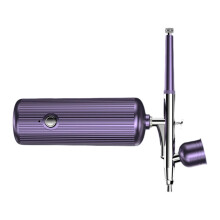 Electric Airbrush for Model Cake Nail Car Painting-Violet color