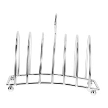 Toast Holder Metal Toast Rack For Desktop Bread Storage With Independent Compartments For Easy Access