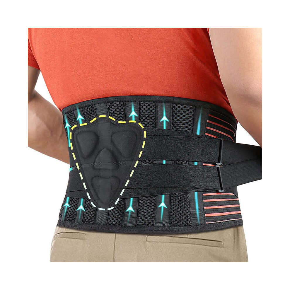 Back Support Belt Kidney Belt Men Women Back Bandage Back Support Sciatica Belt Back Support Correction Lumbar Support Ortho Belt Sciatica Hip Belt