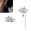 Without Piercing Clip Earrings With Delicate Floral Designs 2