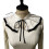 Women's Elegant Pleated Ruffle False Collar For Dresses And Tops 3