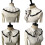Women's Elegant Pleated Ruffle False Collar For Dresses And Tops 2