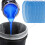 10Pieces Professional Paint Filter Bags with Fine Mesh-Blue L 7