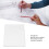 250 Blatt 16K weißes durchscheinendes Transparentpapier 4