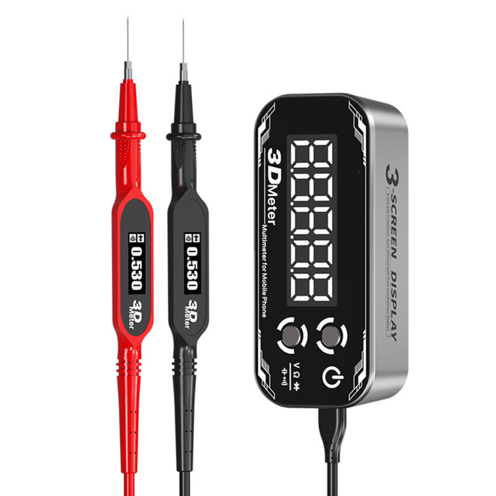Ergonomic Multimeter Digital Display Screens Auto Shutdown 7696001104477