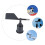 Wind Speed Direction Indicator Shell for Easy Installation 7