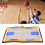 Basketball-Coaching-Board, faltbar, mit 11