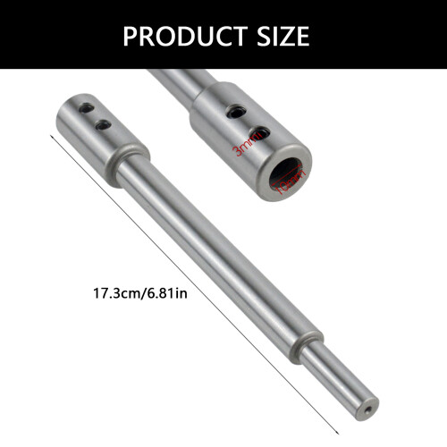 Drill Bit Extension 173mm for Drill Bit with 3/8Inch Shank Flat 2
