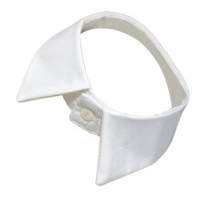Chiffon Ruffled Necktie Fake Collar Vintage-with a collar