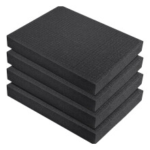 4Pcs Sponge Sheet Cutting Foam Insert For Hard-405x305x25mm