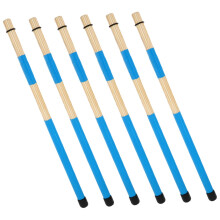 Drum Brushes Set 3 Pairs for Jazz Drumming Beginners Adults Percussion Accessories