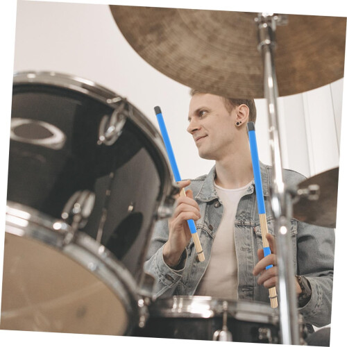 Drum Brushes Set 3 Pairs for Jazz Drumming Beginners Adults Percussion Accessories 1