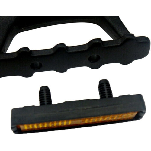 Bicycle Pedal Reflectors  Brightness Visibility for Enhanced Nighttime Safety Easy Install 2pcs 2