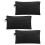 3Pcs Tool Pouch Small Tool Bag Multipurpose Zipper-Black 1