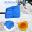 Plastic Snow Shovel Head Multipurpose Garden Scoops Ice-Blue 5