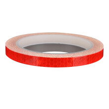 Reflective Bike Stickers Waterproof Rim Tape for Night Safety Cycling Wheel Decals Red